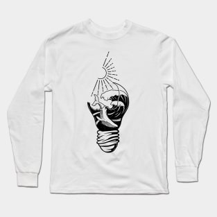 whale lamp Long Sleeve T-Shirt